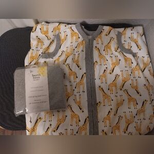 Burt's Bees Baby Organic Cotton Sleep Sack /Changing Pad Cover
